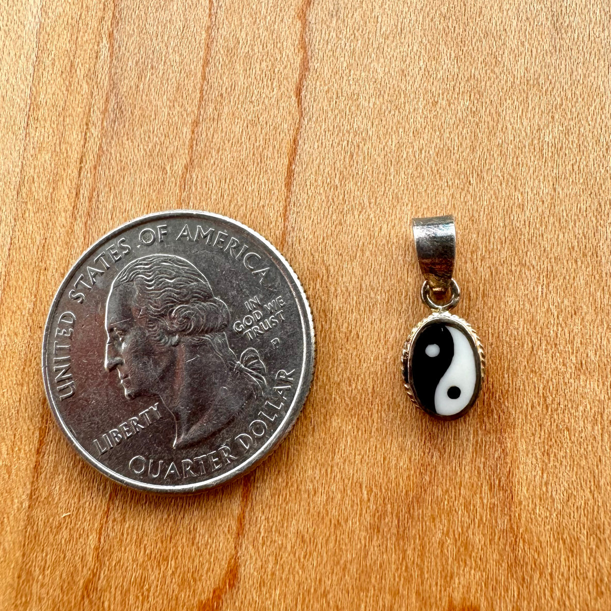 Tiny Yin Yang Pendant - As-Is