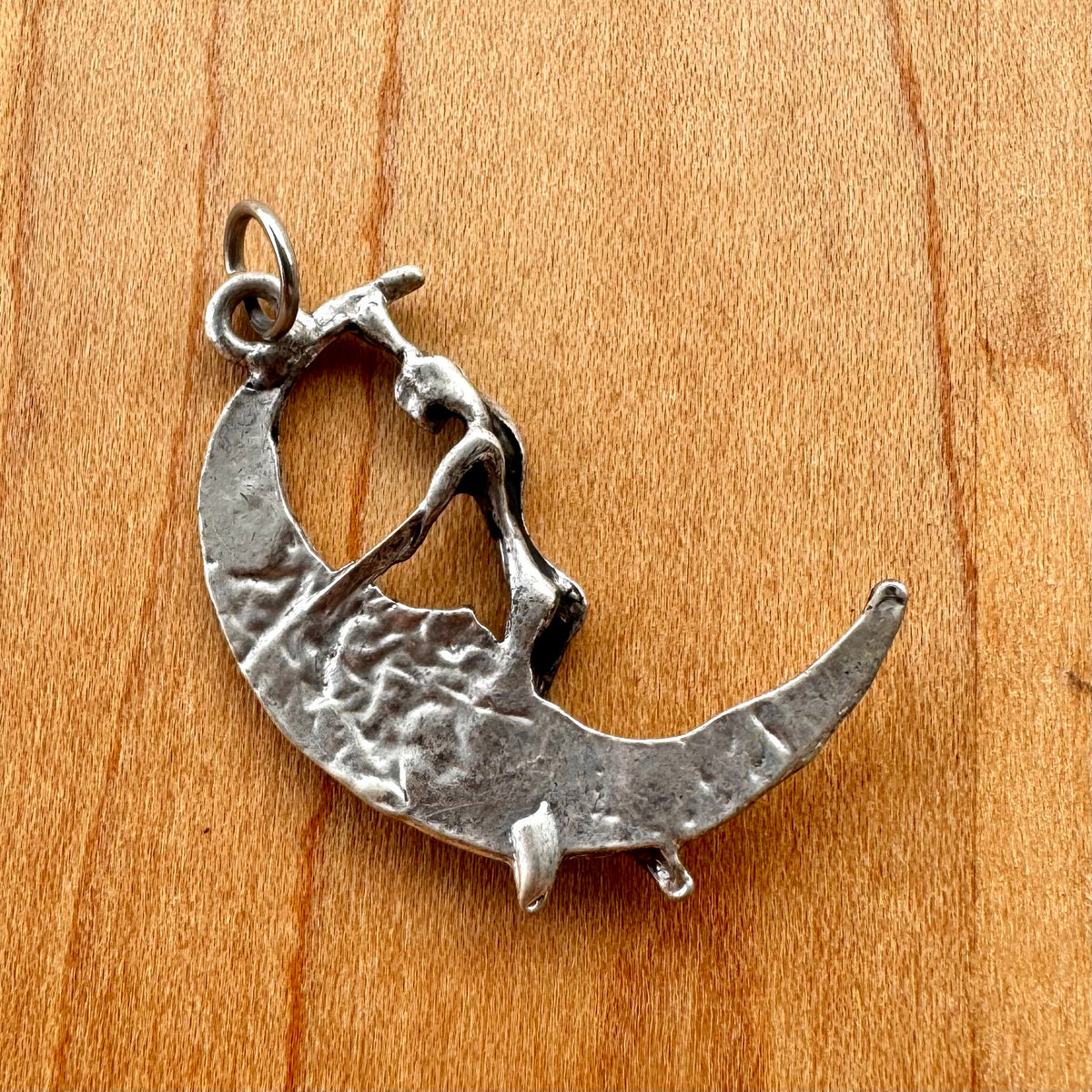 Moonrider Pendant - Pewter