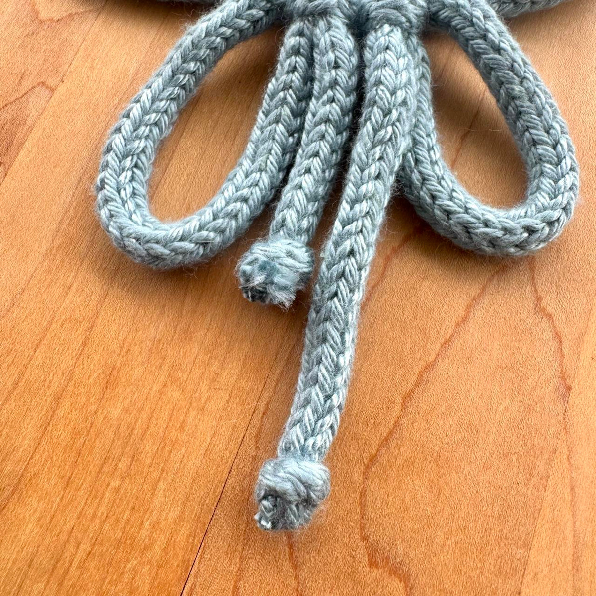 Butterfly Knot Bag Charm - Handmade