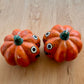 Pair of Pumpkin Candles - Vintage