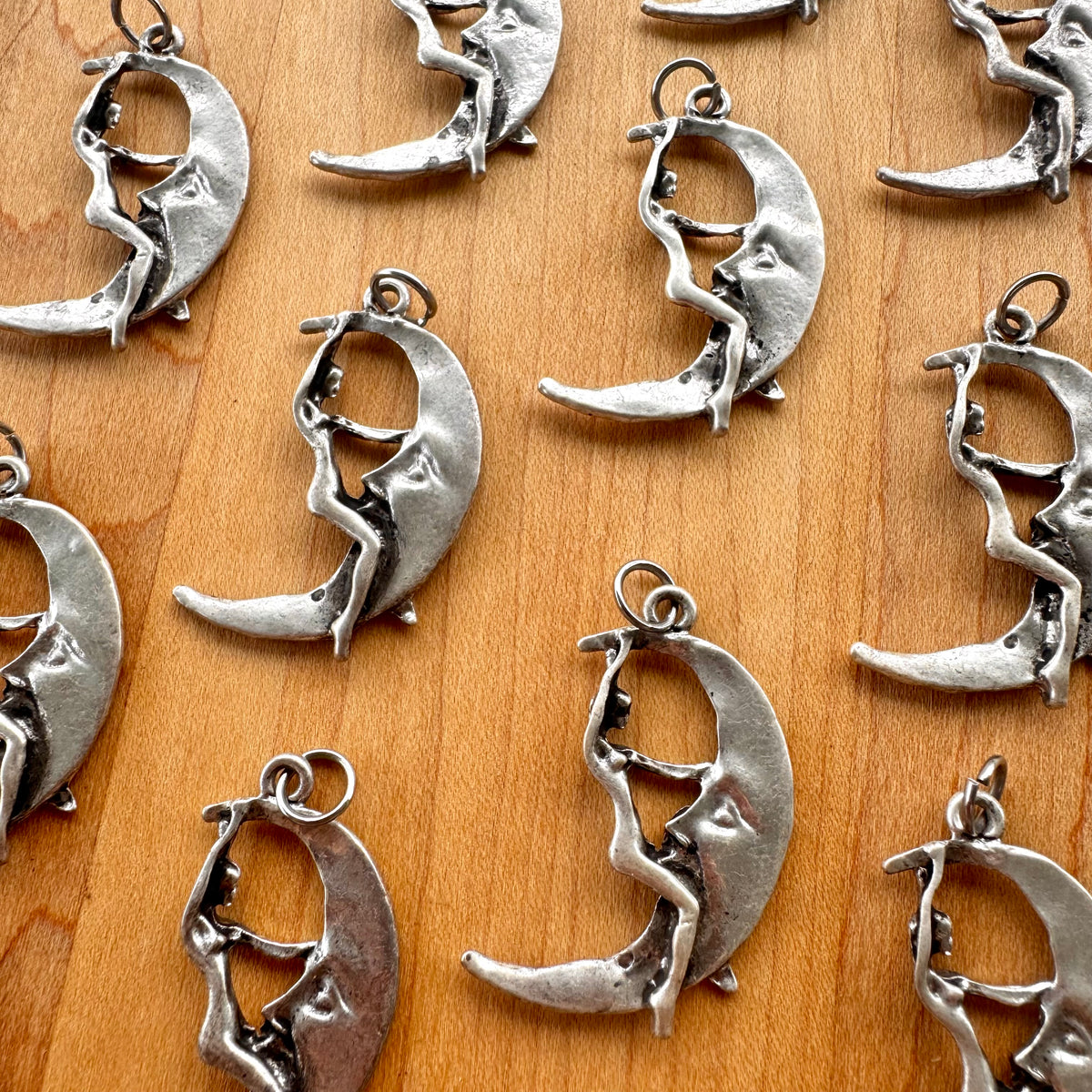 Moonrider Pendant - Pewter