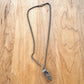 Running Shoe Necklace - Pewter