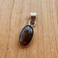 Smoky Quartz Pendant - Sterling Silver