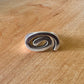 Chunky Spiral Ring - Sterling Silver