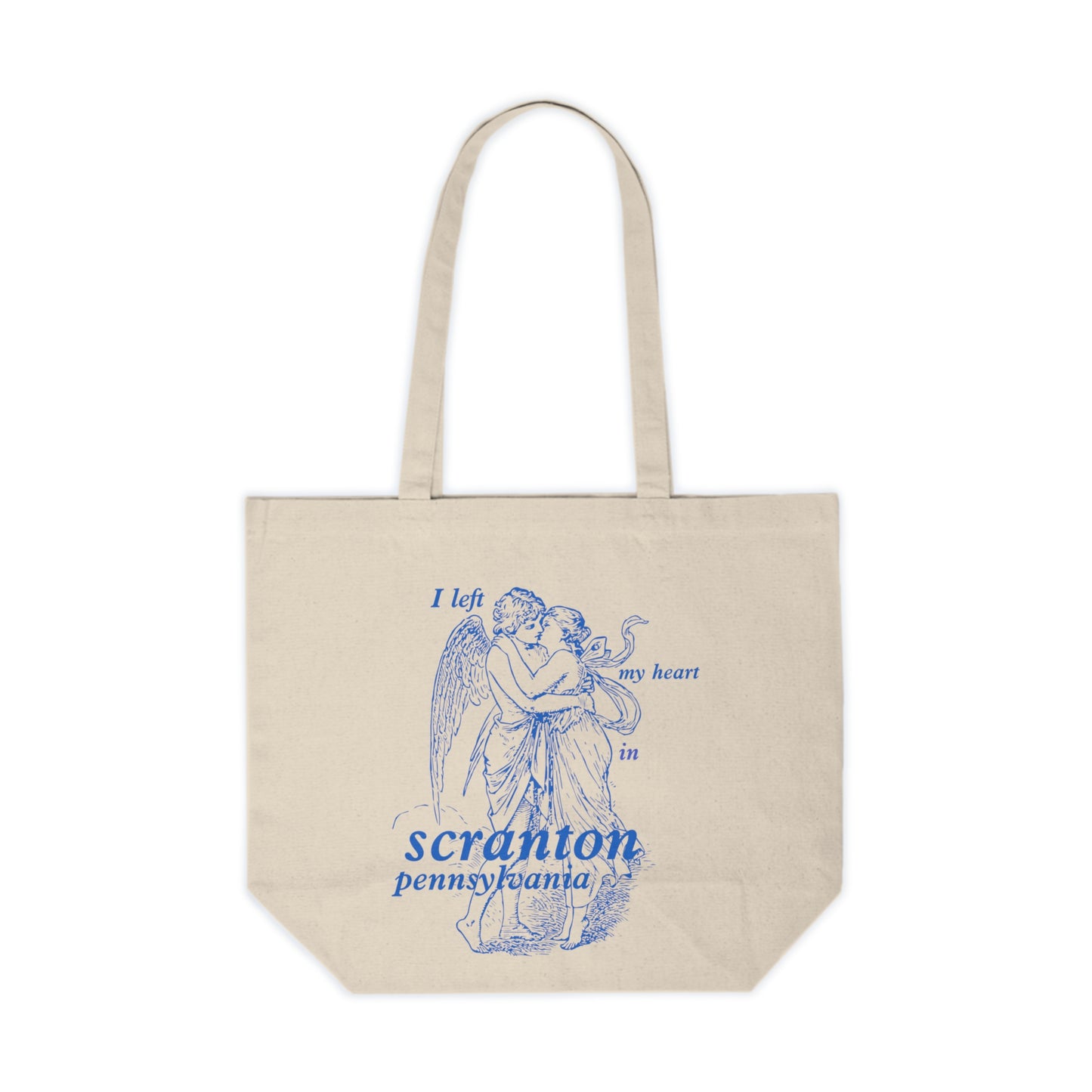 I Left My Heart In Scranton, Pennsylvania Oversize Tote