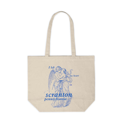 I Left My Heart In Scranton, Pennsylvania Oversize Tote