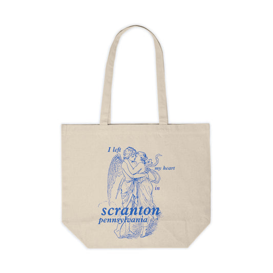 I Left My Heart In Scranton, Pennsylvania Oversize Tote