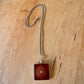 Funky Holo Flower Pendant - Vintage