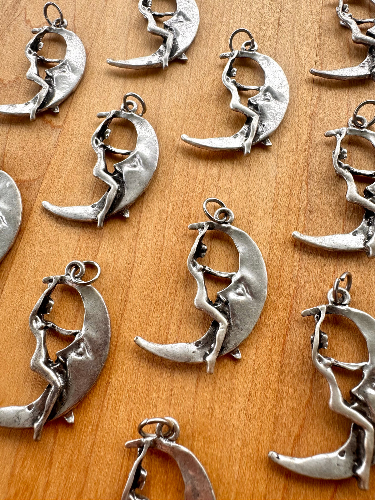 Moonrider Pendant - Pewter