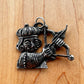 Renaissance Archer Pendant - Pewter