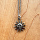 Sun Pendant - Sterling Silver