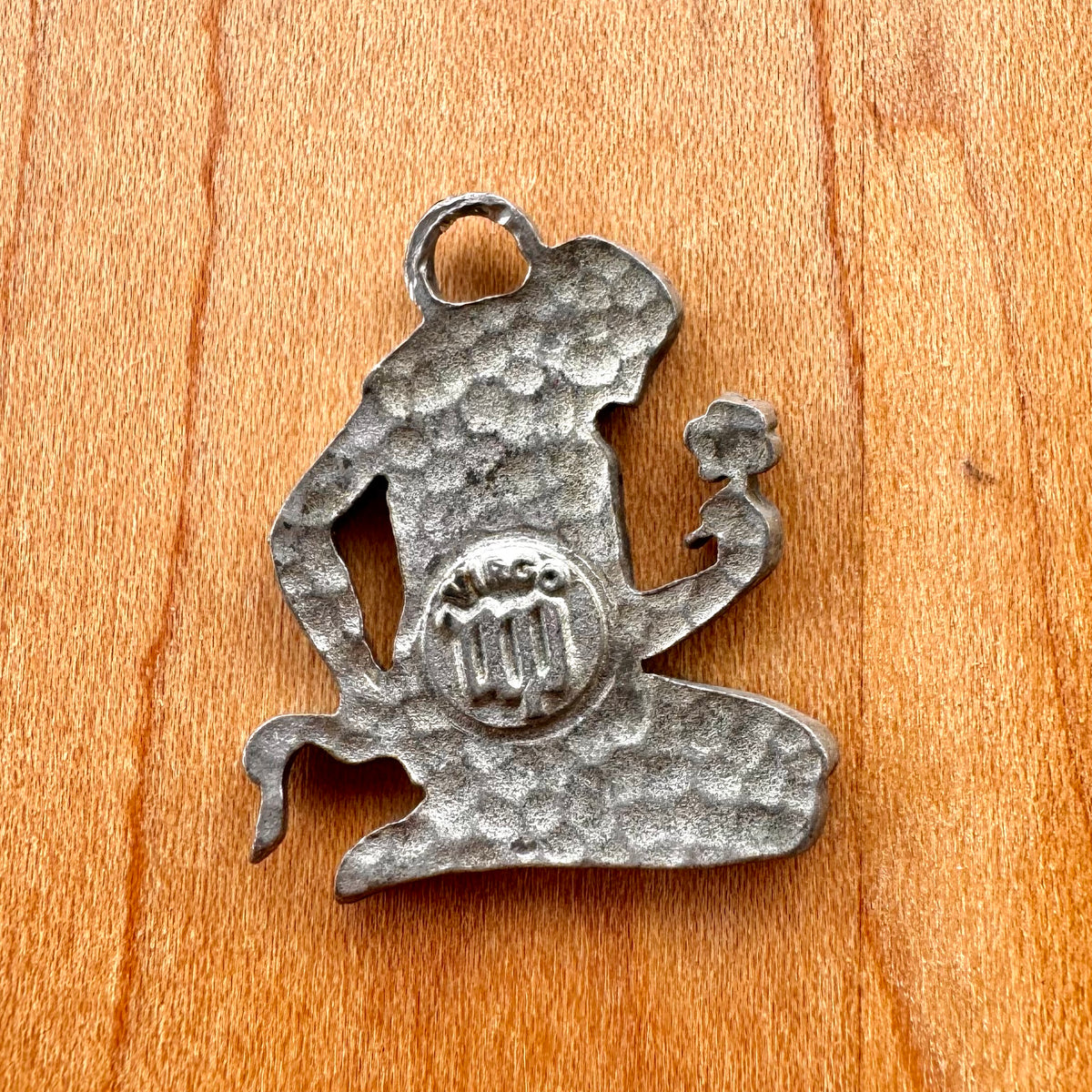 Virgo Woman Pendant - Pewter