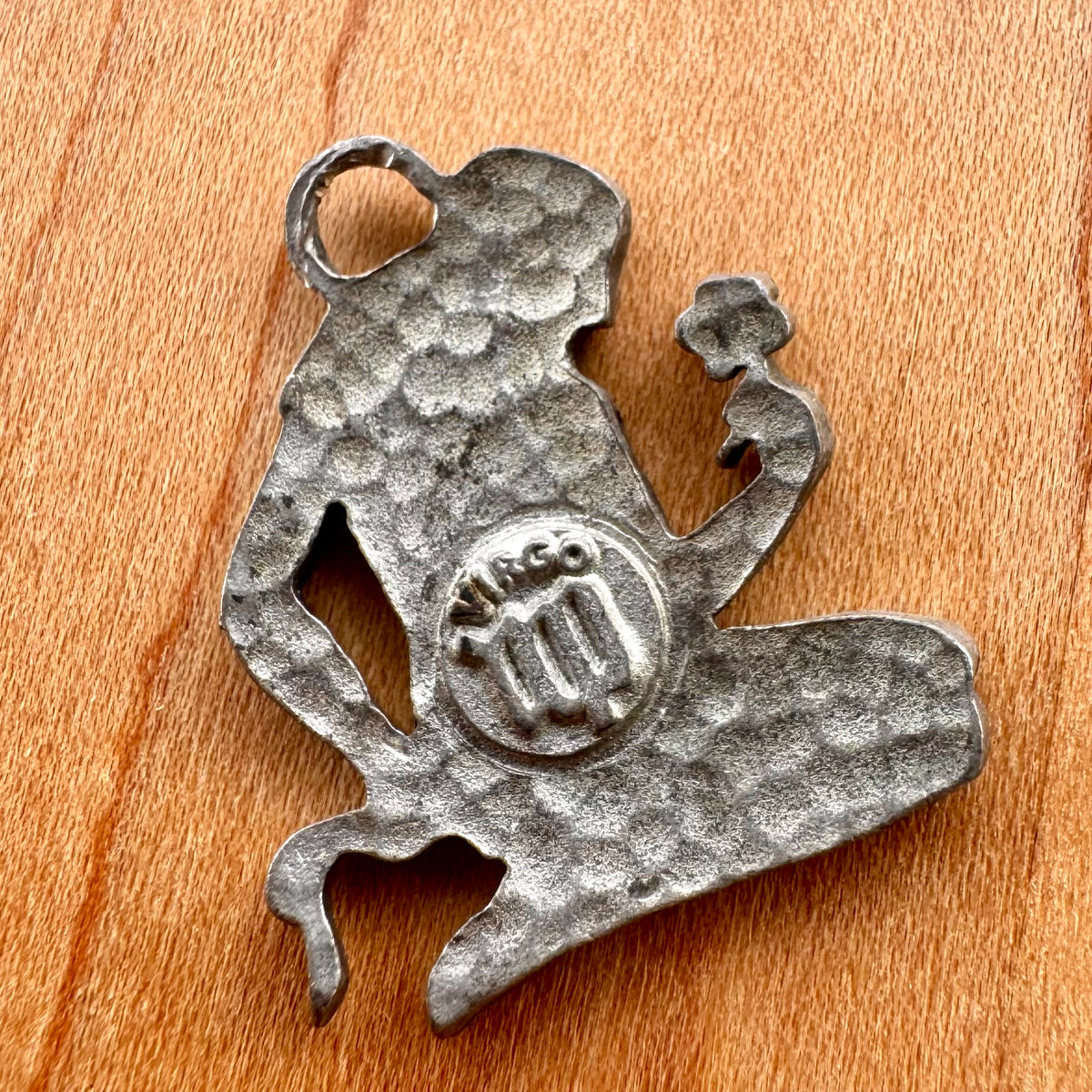 Virgo Woman Pendant - Pewter