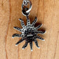 Sun Pendant - Sterling Silver