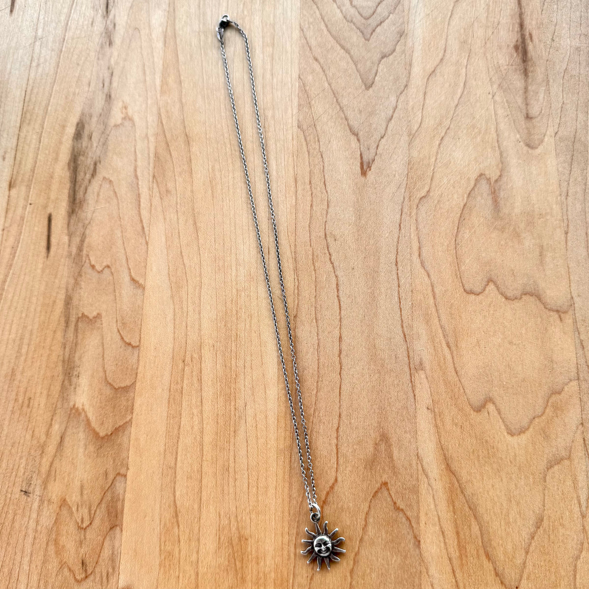Sun Pendant - Sterling Silver