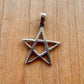 Pentagram Pendant - Sterling Silver