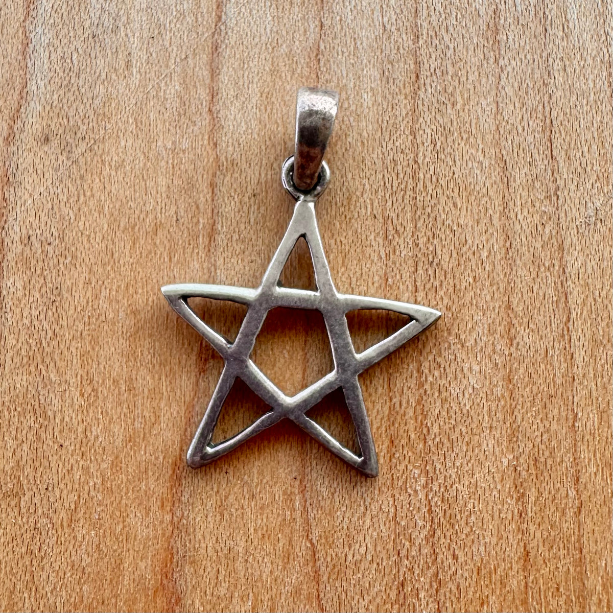 Pentagram Pendant - Sterling Silver