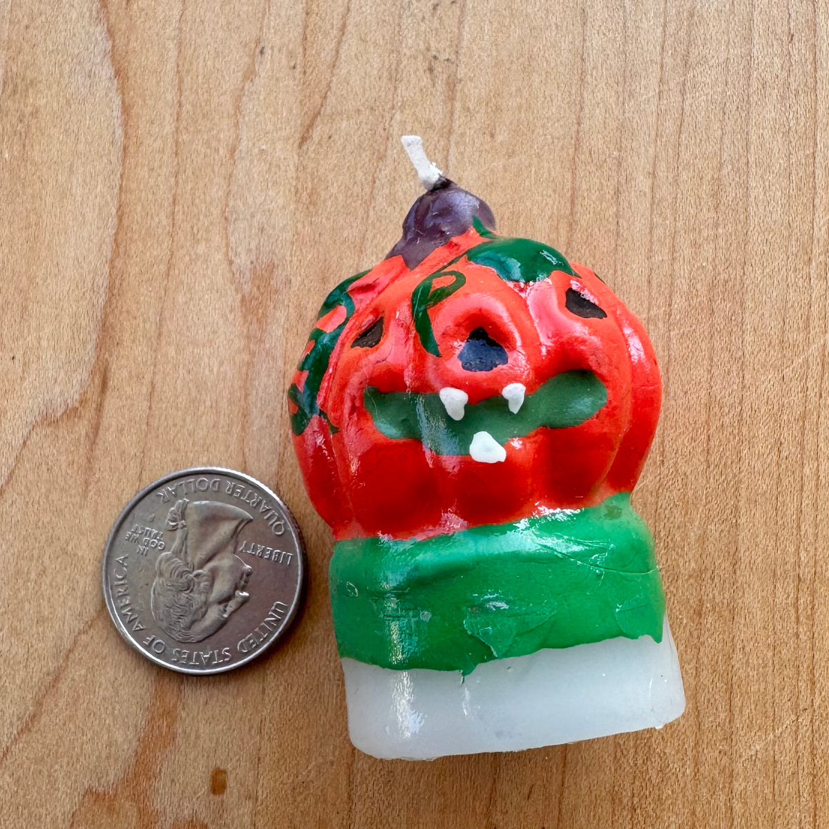Pumpkin Votives, Set of 6 - Vintage