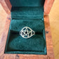 Pentagram Ring - Sterling Silver