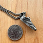Running Shoe Necklace - Pewter