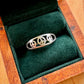 Triple Peace Sign Ring - Sterling Silver