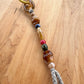 Beaded Bag Charm - Handmade