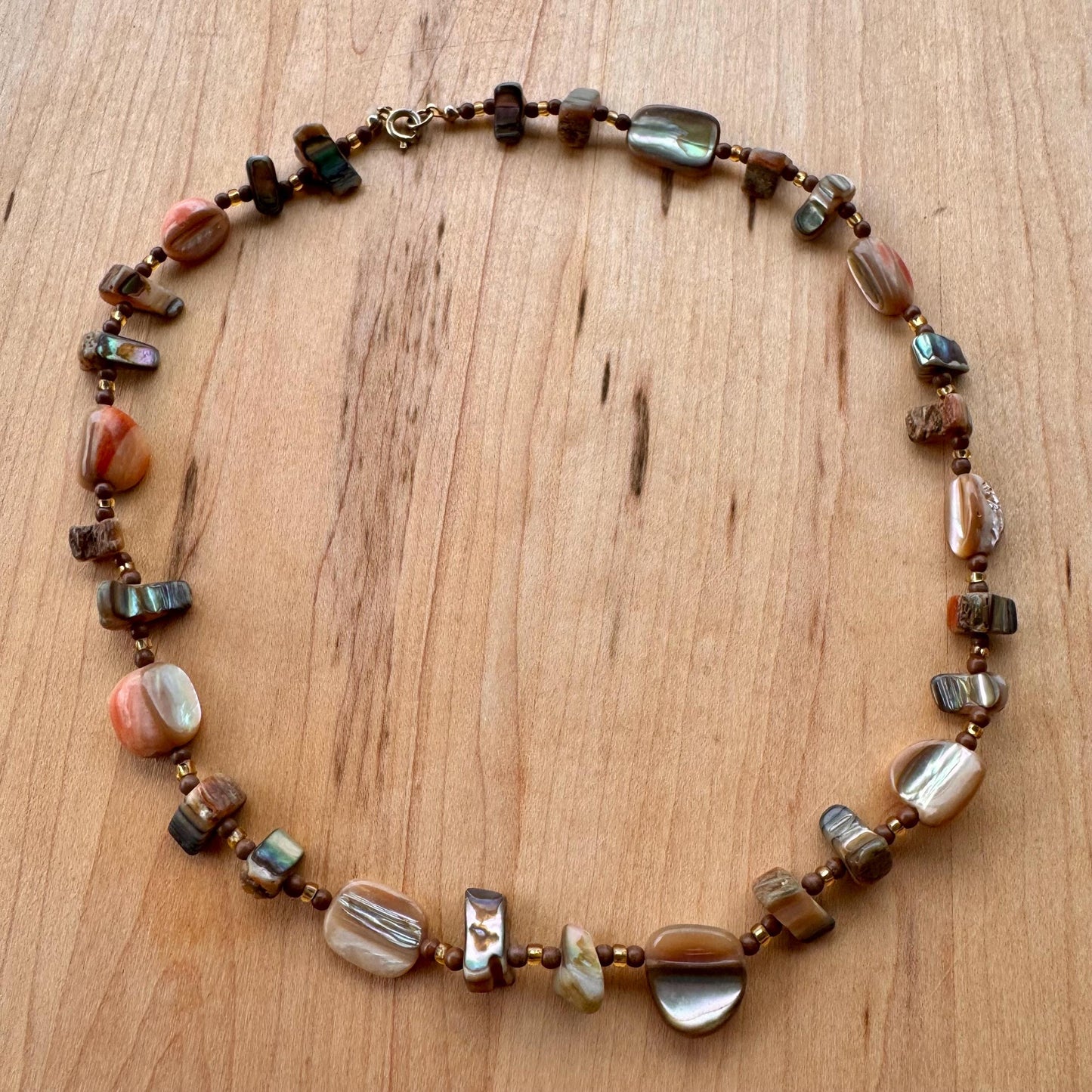 Beaded Shell Necklace