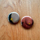 Pair of Vintage Playboy Buttons - Handmade