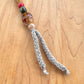 Beaded Bag Charm - Handmade