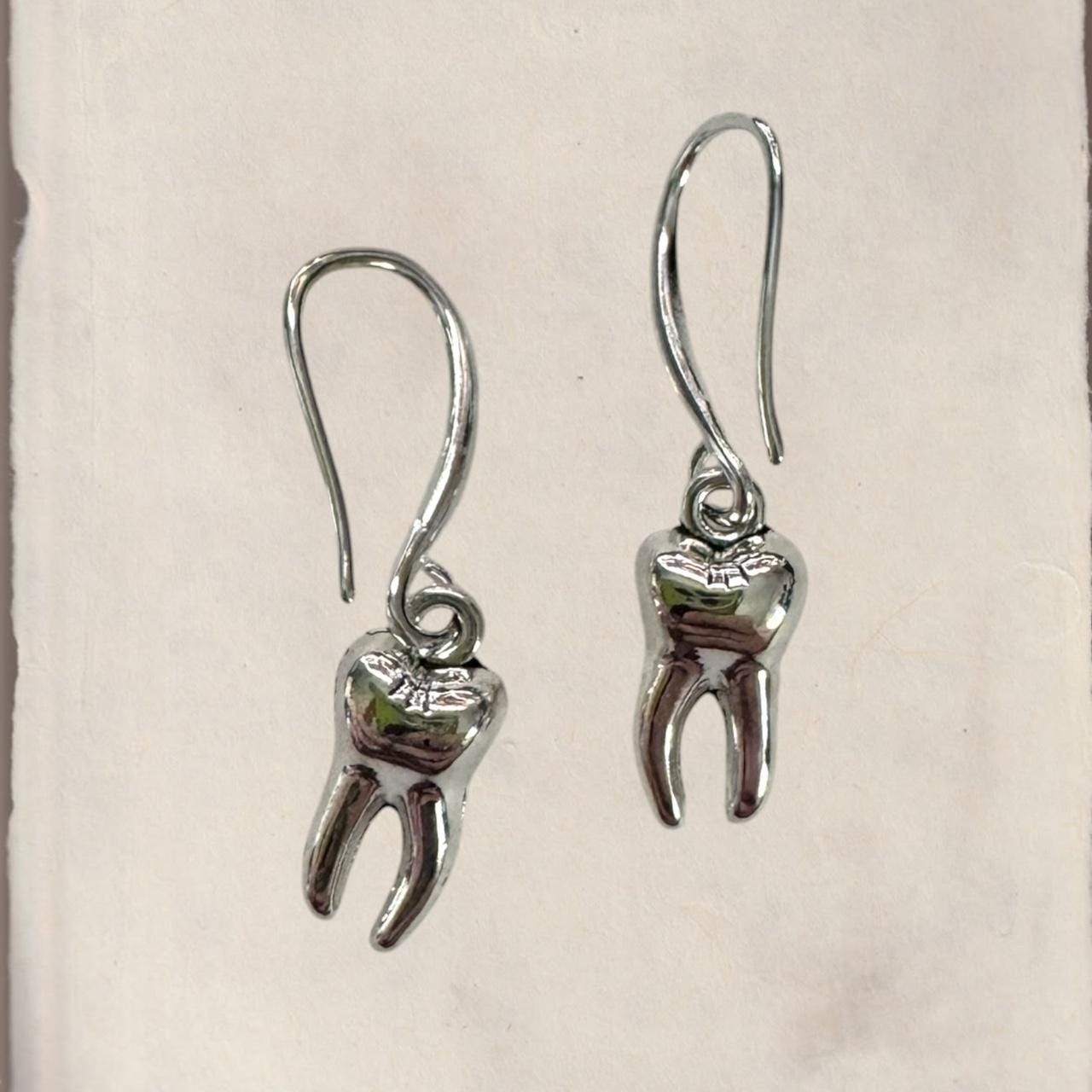 Teeth Earrings - Stainless