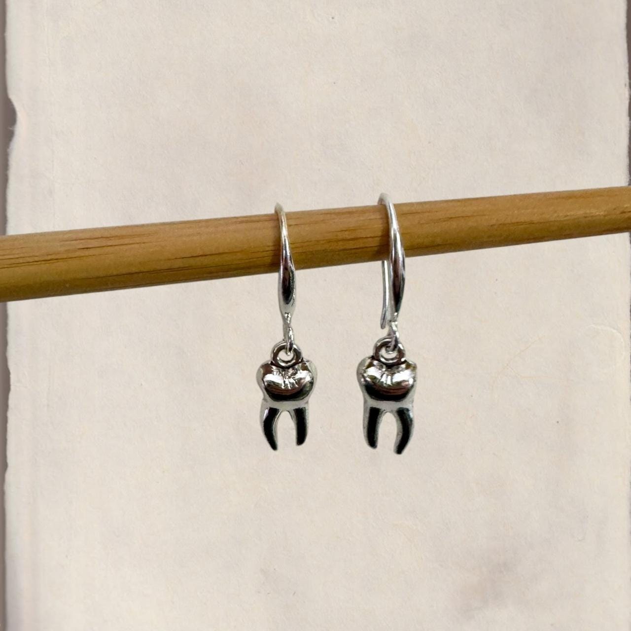 Teeth Earrings - Stainless