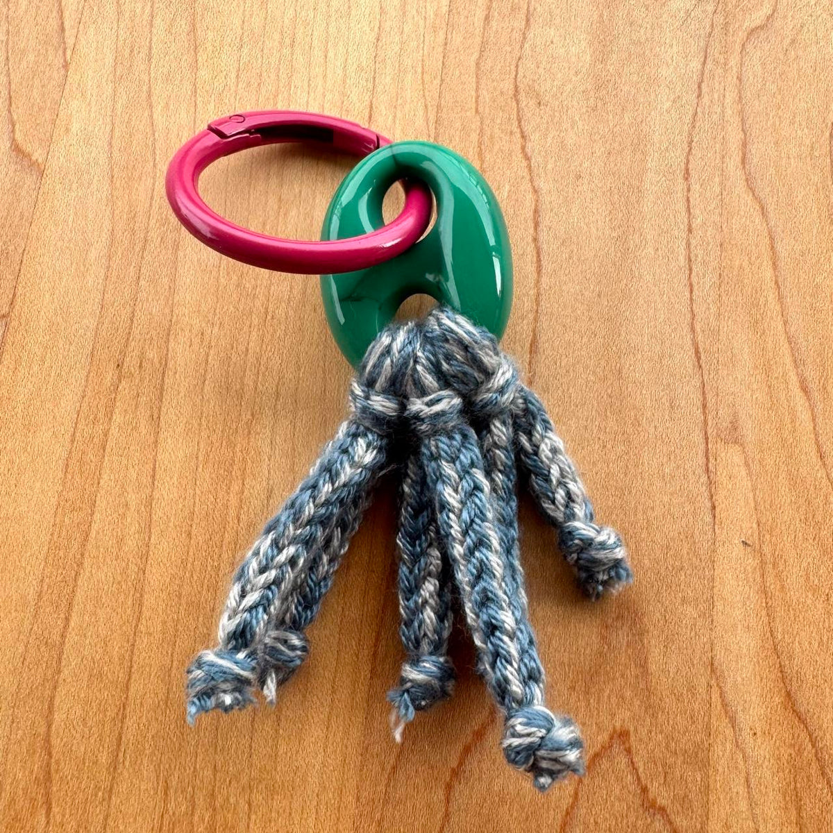 Squid Bag Charm - Handmade
