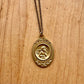 Cherub Pendant - 14K Plated