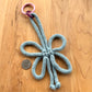 Butterfly Knot Bag Charm - Handmade