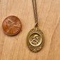 Cherub Pendant - 14K Plated