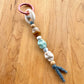 Beaded Bag Charm - Handmade