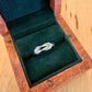 Sz 10 Double Knot Band Ring - Sterling Silver