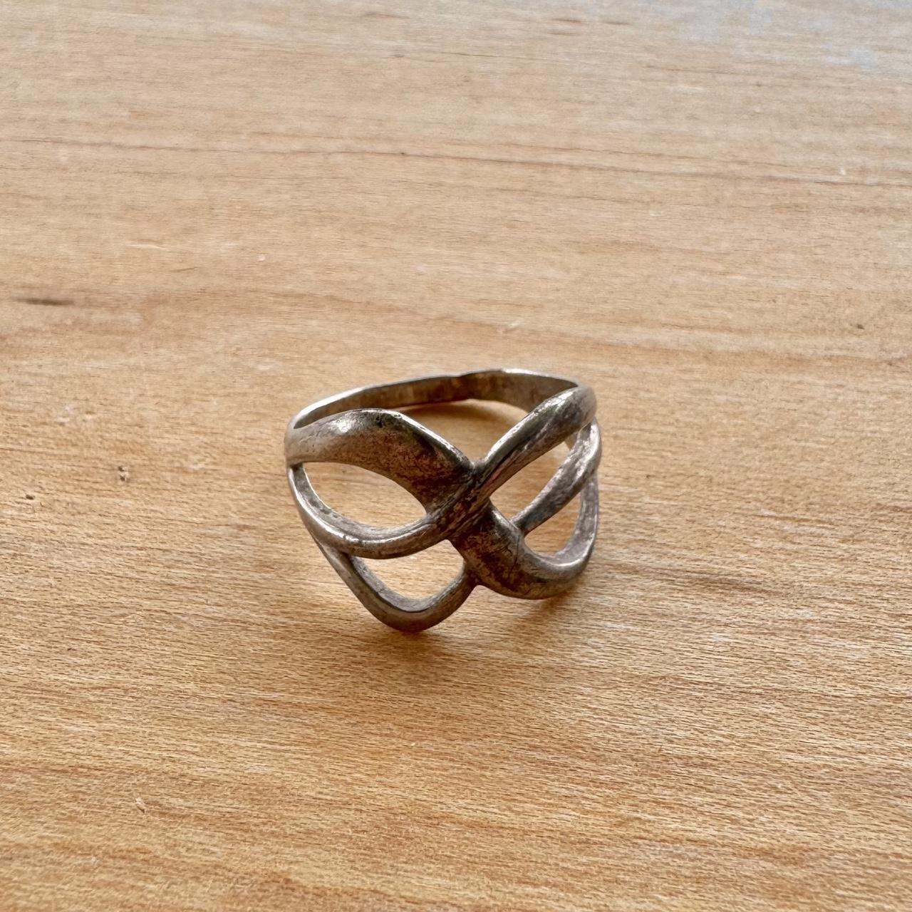 Large Wave Ring - Sterling Silver