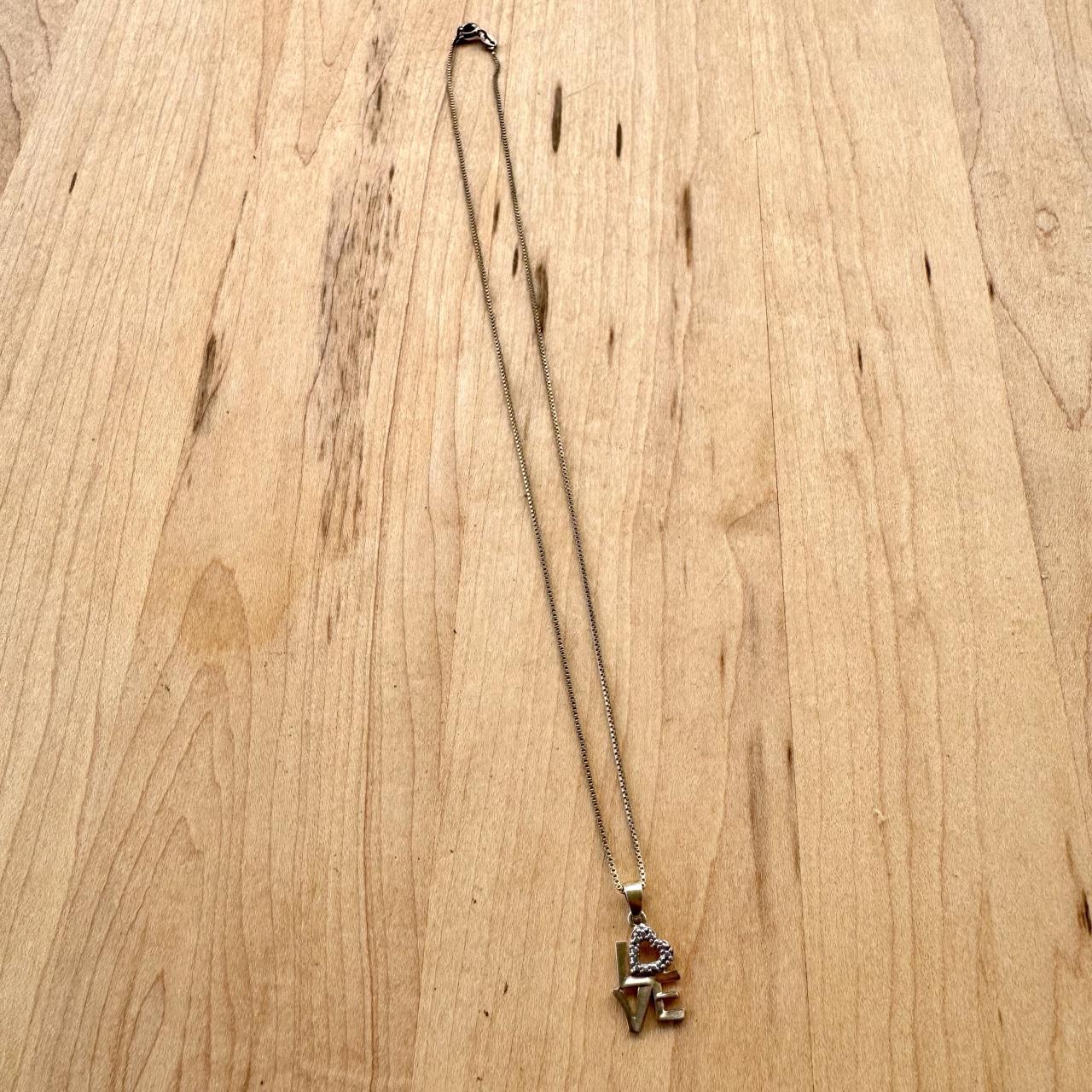 Love Pendant - Sterling Silver