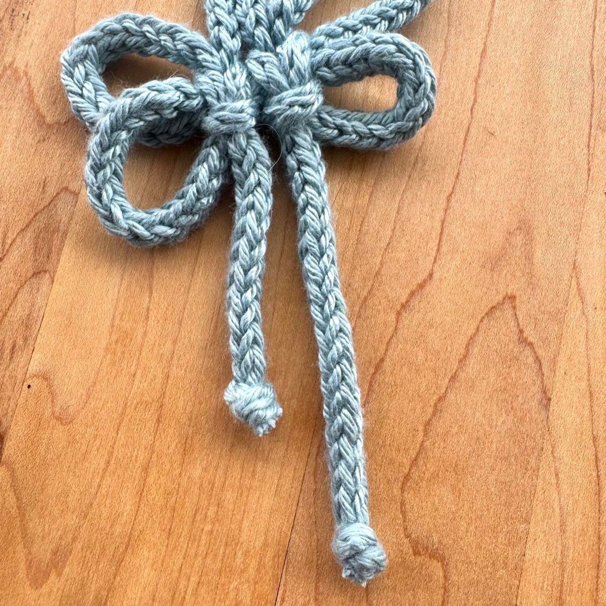 Butterfly Knot Bag Charm - Handmade