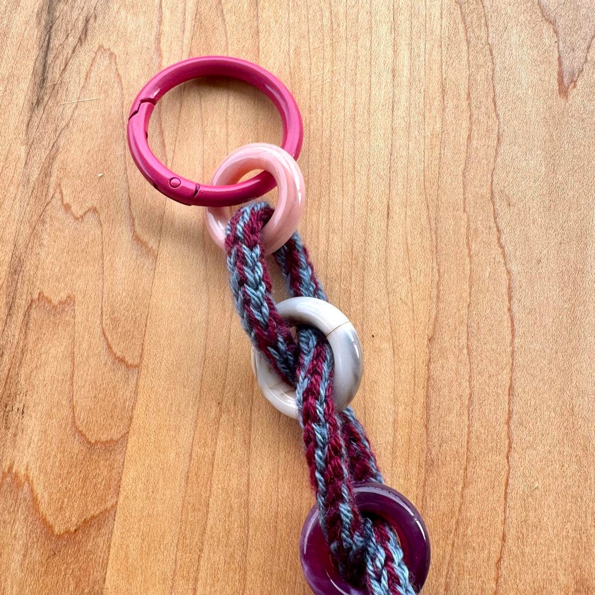 Butterfly Knot Bag Charm - Handmade