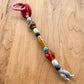 Beaded Bag Charm - Handmade
