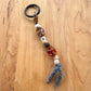 Beaded Bag Charm - Handmade