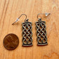 Celtic Knot Earrings - Silver Tone
