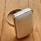 Large Mother Of Pearl Ring - Sterling Silver