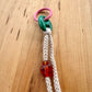 Beaded Bag Charm - Handmade