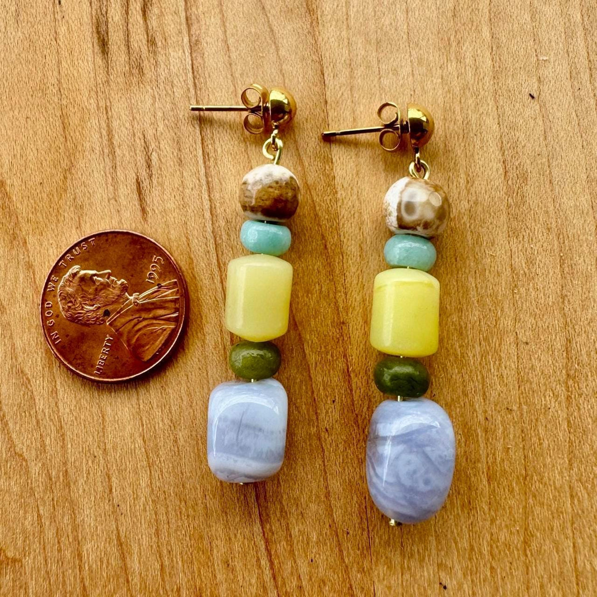 Marseille Earrings - Handmade