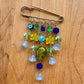 Dahlia Pin - Handmade