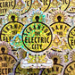 Scranton Electric City Sign - Glitter Sticker