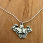 Bodybuilder Pendant Necklace